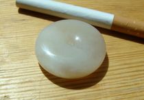 (Grateful feedback to Taobao) Qinghai Jade (bison ditch material--lotus root pink)---Dapingan buckle---H15#