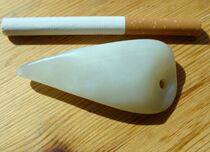 (courtesy when entering the store --- promotion) Qinghai Jade --- (white jade with cotton structure) --- style pendant