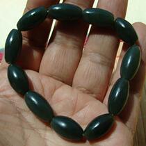 (Versatile the jade material is fine) (The jade material is warm and moist purely hand-polished) Qinghai Jade (Sapphire) Bracelet