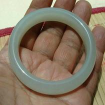 (Self-produced and sold) (Jade material is warm and delicate) Qinghai Jade (greenish-white to white material)--Bracelet--3#