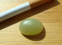 (Be polite when entering the store - promotion) Qinghai Jade---Yellow material ring noodles (color is subtle and restrained)--A1#