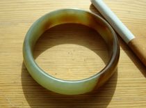 (Beautiful color--cost price promotion) Qinghai Jade (sapphire with sugary color)---bracelet---9#