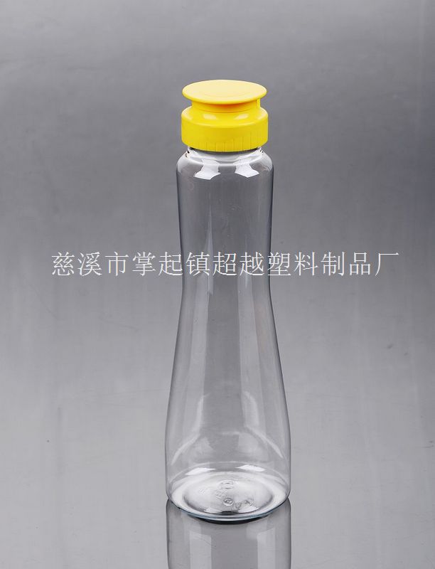 350ml Squeeze PET Plastic Bottle Jam Juice Bottle Sauce Sauce Bottle (GF030)
