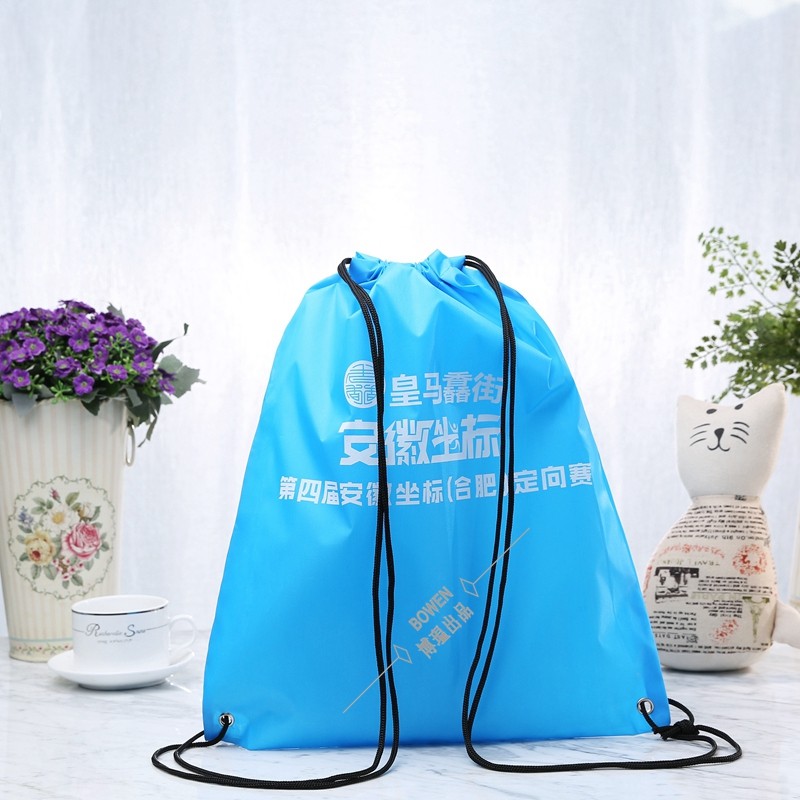 Race pack custom race bag custom marathon small backpack disposable equipment bag printed walking finish bag