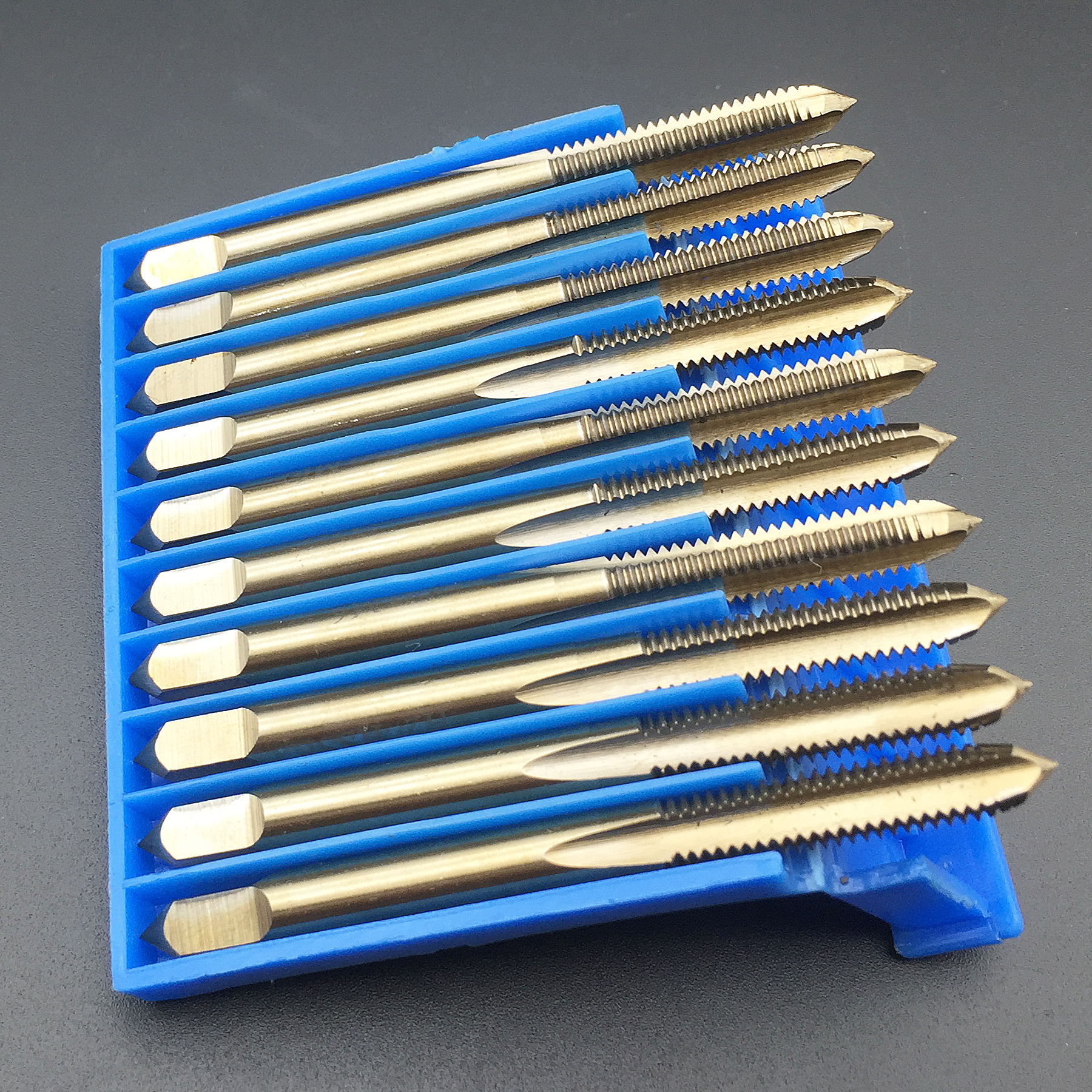 Stainless steel special cobalt containing machine with straight groove screw tapping titanium screw tapping tooth M2M2 5M3M4M5M6M8M10M12
