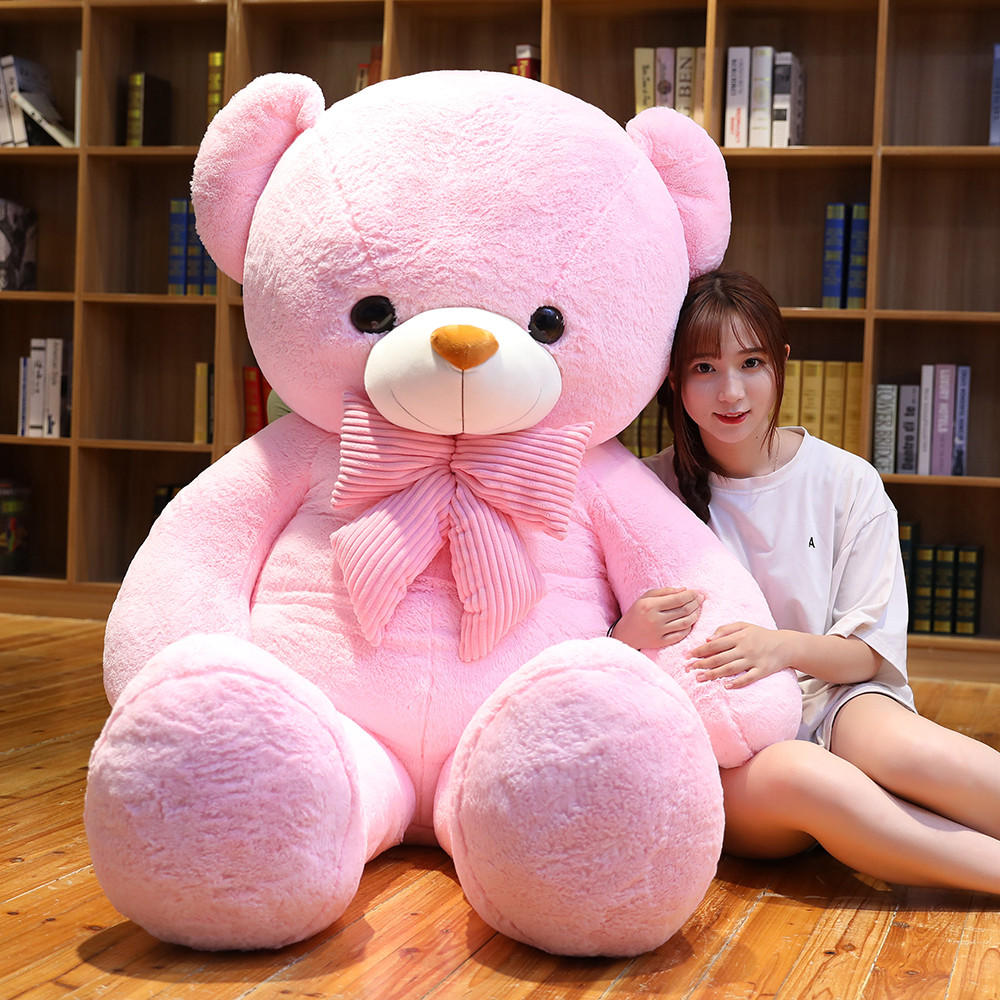 Pink Big Bear Blue Plush Toy Paparazzi Cuddle Cuddled Bear Girlfriend Cute Doll Teddy Bear Dog Bear Big