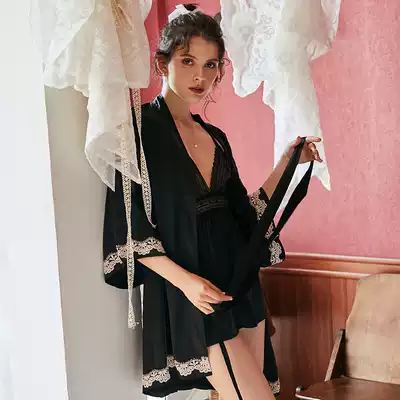 Sexy pajamas Japanese dressing gown large size sex underwear nightgown teasing seduction temptation free from bed passion suit flirting