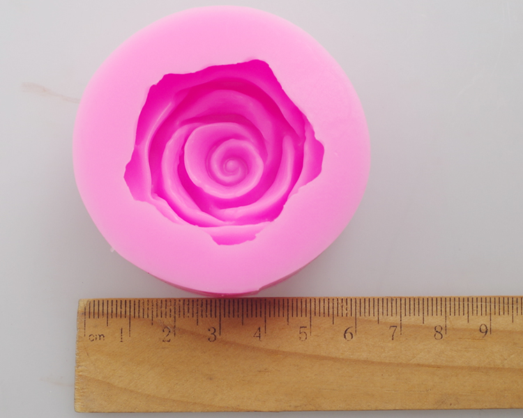 Q-685 Rose Flower Series Handmade Soap Mold DIY DIY Chocolate Chocolate Cake Cake Cake khuôn làm bánh trung thu