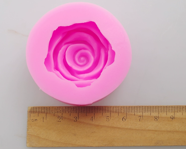 Q-685 Rose Flower Series Handmade Soap Mold DIY DIY Chocolate Chocolate Cake Cake Cake