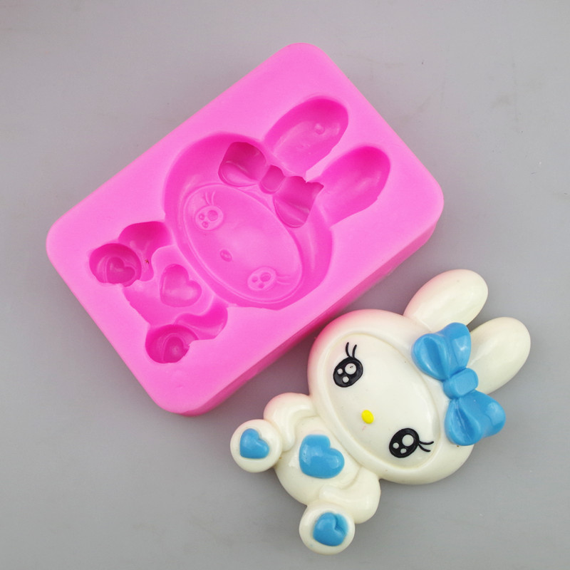 Kitty mèo biểu hiện bộ sưu tập tự làm handmade phim hoạt hình silicone khuôn fondant / khuôn pudding khuôn bánh bao