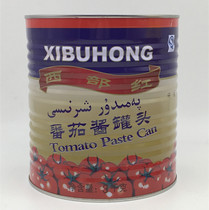 Western red tomato sauce cans 3kg whole boxes with 6 jars of tomato sauce shabby hand grabbing cake fries sushi