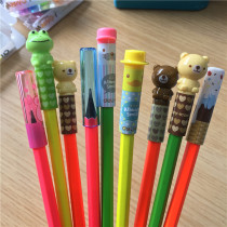 Del pencil cap cute cartoon extender Primary School Pen Cap Pen Cap pick-up pen connector connector