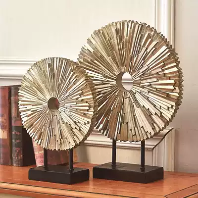 Simple European new Chinese style entrance TV cabinet decoration decoration atmospheric creative resin home decoration craft gift decoration decoration