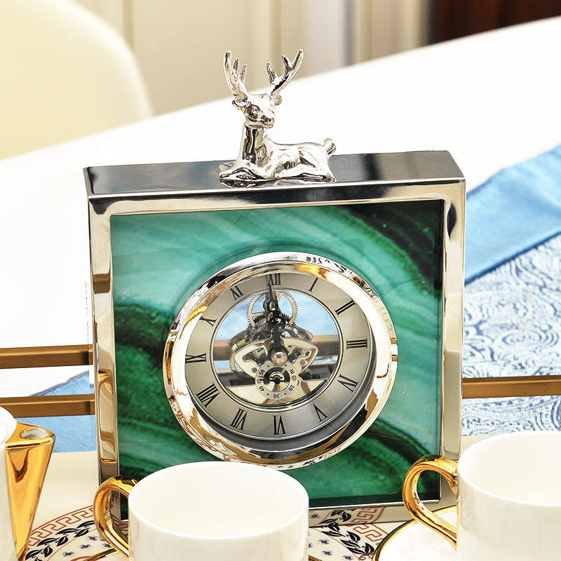 Neoclassical postmodern green agate with a bell-like board room home bedroom bookcase Wine Cabinet Decorations Furnishing