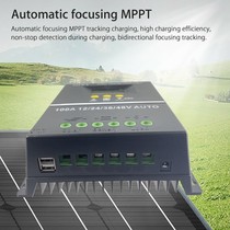 12 24 36 48v100A solar controller solar off-grid system power generation system focused MPPT