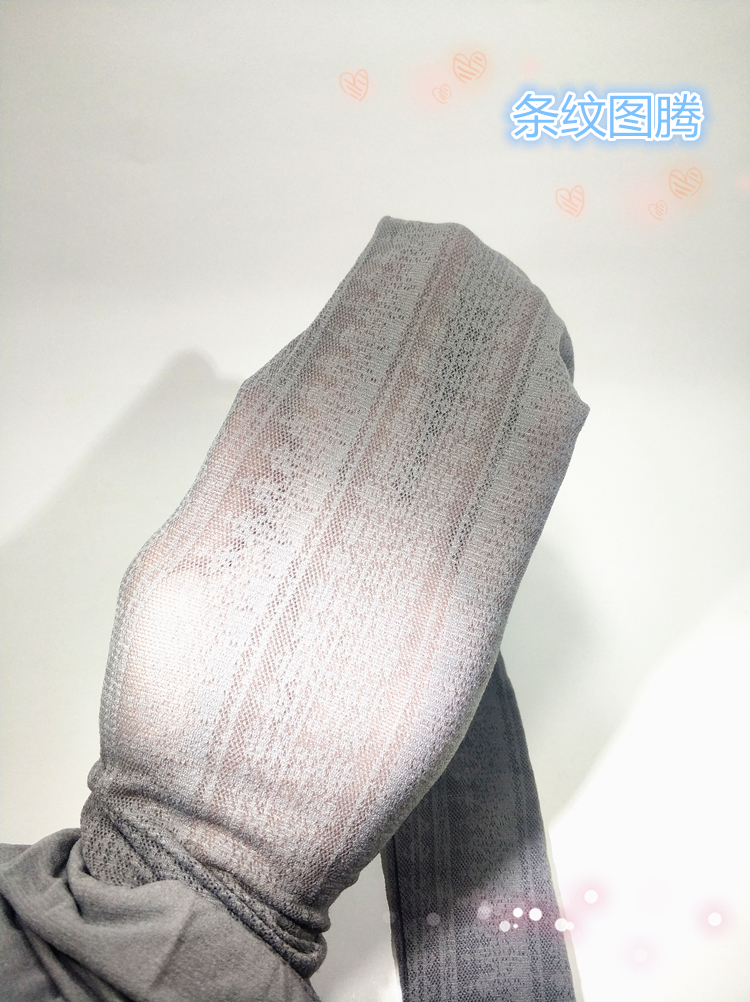 (Totem Florae Striped) hollowed-out Loretta cos lace jacquard pantyhose retro day series silk stockings ultra-thin