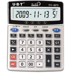  Original dress YouTwin computer UBT TV-6670 live-action pronunciation calculator UBTTV-6670