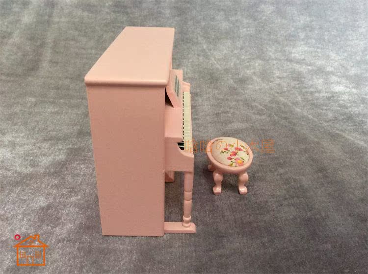 1:12 nhà búp bê diy cabin mini mô hình tĩnh cảnh phụ kiện đàn piano thẳng đứng mô hình nhạc cụ trang trí đồ chơi cho bé sơ sinh