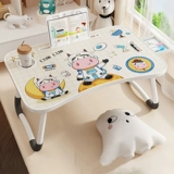 Небольшие столы на мультипликационной кровати складывание компьютерного стола Студент Детская спальня общежитие B Магазин изучает маленькие столы ленивые люди