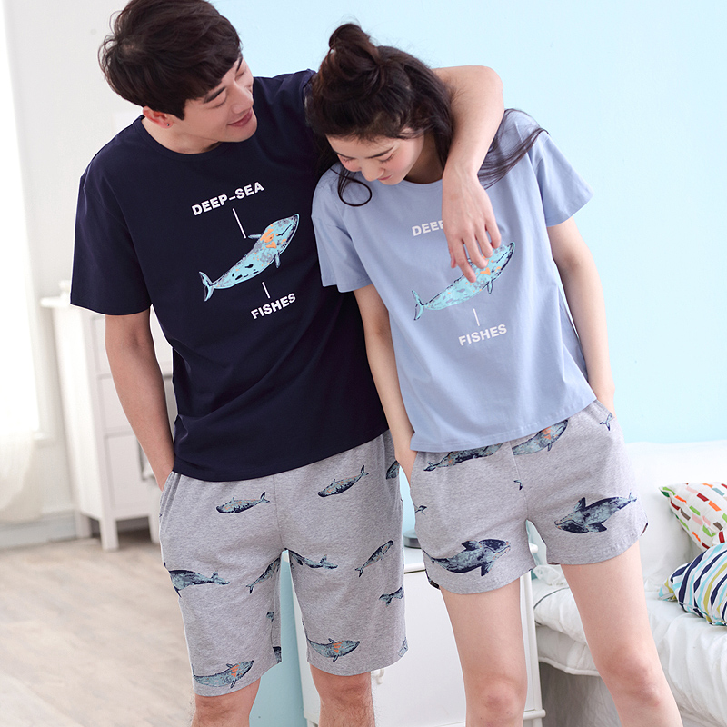 Pyjama mixte en Coton à manche courte - Ref 3005769 Image 5