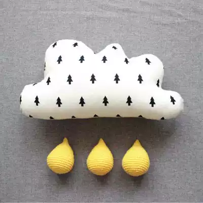 Cloud decoration wall stickers Creative Cloud home decoration tent decoration cushion pillow home fabric hanging baby room