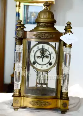 Watch pure copper mechanical Mingka wheel movement Siming clock classical clock old imitation Forbidden City platform model room