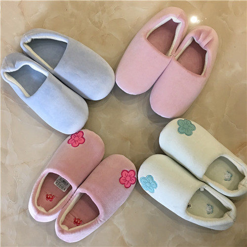 Pregnant color spring and autumn shoes pregnant maternal slippers soft sole heel indoor anti-slip flat shoes YZP265712