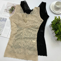 2021 new goddess shape-jacket V collar slim fit sexy bundle waist up underwear lace meme body slim fit