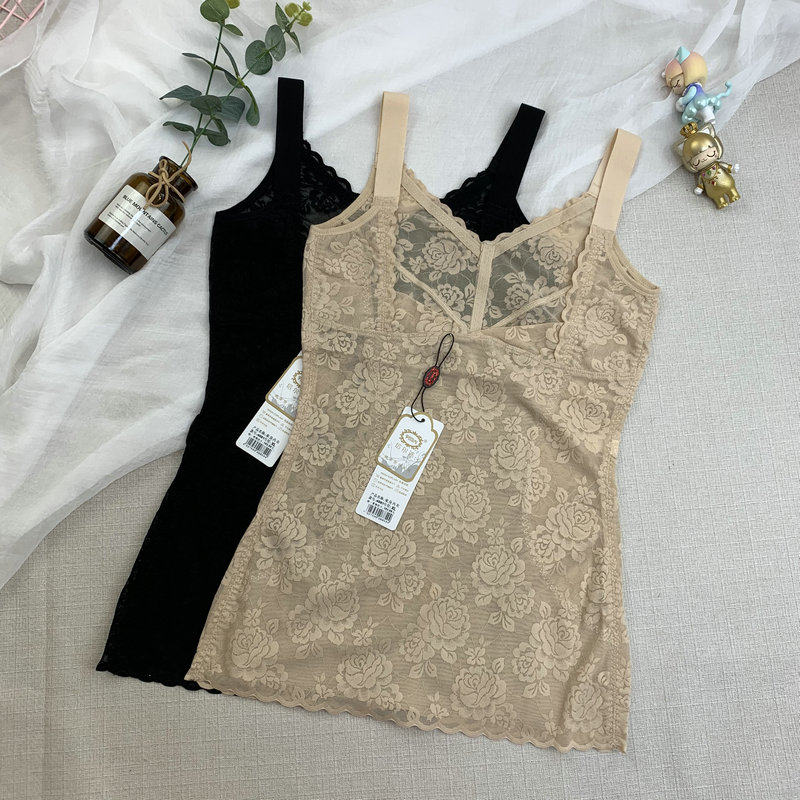 2022 New Peer Mystery Corset Sling Belly Body Shaper Solid Color Thin Section Waist Thin and Beautiful Body Vest