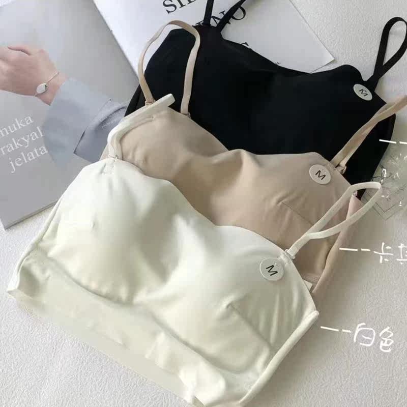 Wheezhi Xin 5588 new inner lap harness anti-walk light wrap chest Summer Sexy ice silk integrated thin cup beauty back smear