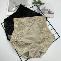 Peal Memes 3083 Warm Palace Shaping Collection Abdominal hip Beauty body High waist and beauty Body Xiaoping Corner lace Waist Underpants Woman