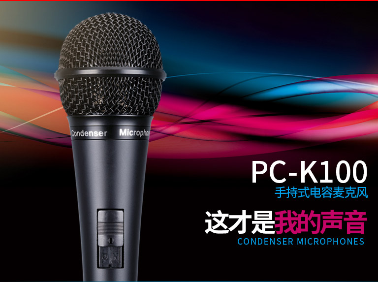 thu âm karaoke Takstar / chiến thắng PC-K100 cầm tay micro thu âm bao gồm micro ngưng tụ phòng hội nghị Ghi âm máy tính giá micro có dây