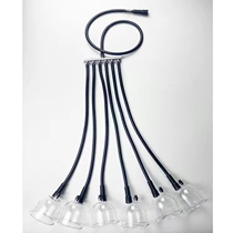 Bibo family health equipment accessories hose vibration line long tube short tube separate switch shunt pressure regulating valve string cup