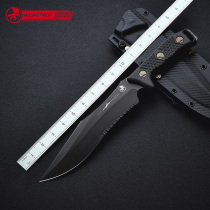 American Microtech 104DLC Powder Steel Carbon Fiber Arbiter High Hardness Tactical Outdoor Fixed Knife