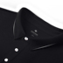 ngắn tay áo polo mùa hè 2019 mới màu rắn ve áo mã lớn đàn ông thủy triều của T-shirt nam lỏng tóm cổ thủy triều đầu 