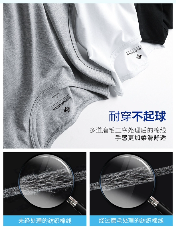 Áo vest thể thao nam phù hợp với thủy triều mùa hè giải trí thể thao Wukong áo thun không tay mặc cotton thủy thủ thương hiệu vest - Áo vest cotton khoác vest nam