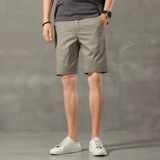 Летние тонкие хлопковые шорты для отдыха, шелковые трендовые мужские штаны, оверсайз