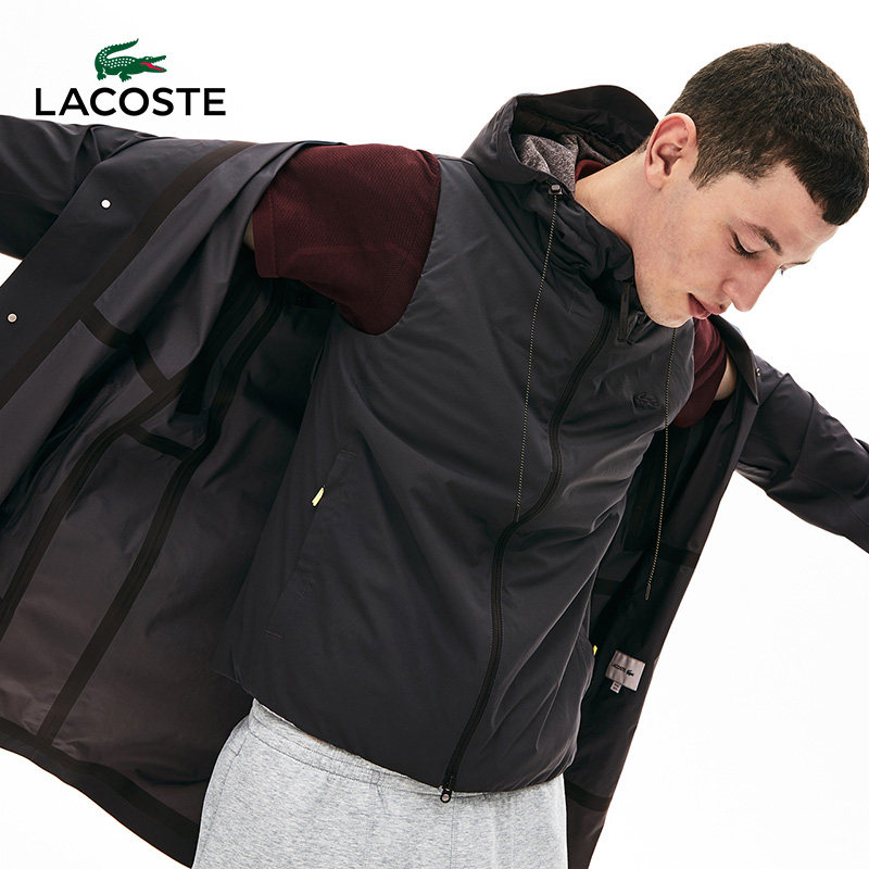 LACOSTE 法国鳄鱼 三合一 男式潮流夹克外套 2.2折.04 海淘转运到手约￥731 天猫￥3003