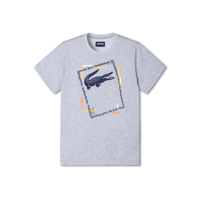 LACOSTE (French crocodile) mùa xuân và mùa hè nam ngắn tay T-shirt TH3361L1