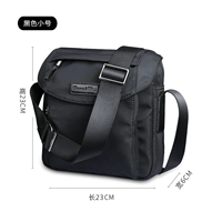 Черная маленькая нейлоновая ткань