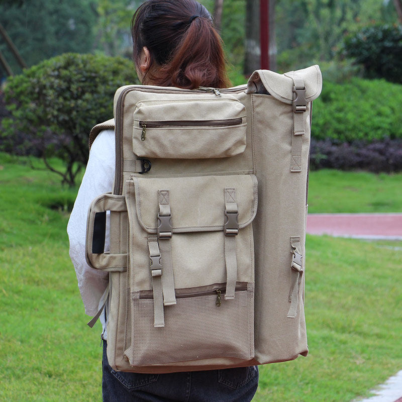 4 open A2 sketching with sketching bag Thickened Canvas Sketching and Painting Bag Fine Art Art Examination Drawing Material to be portable