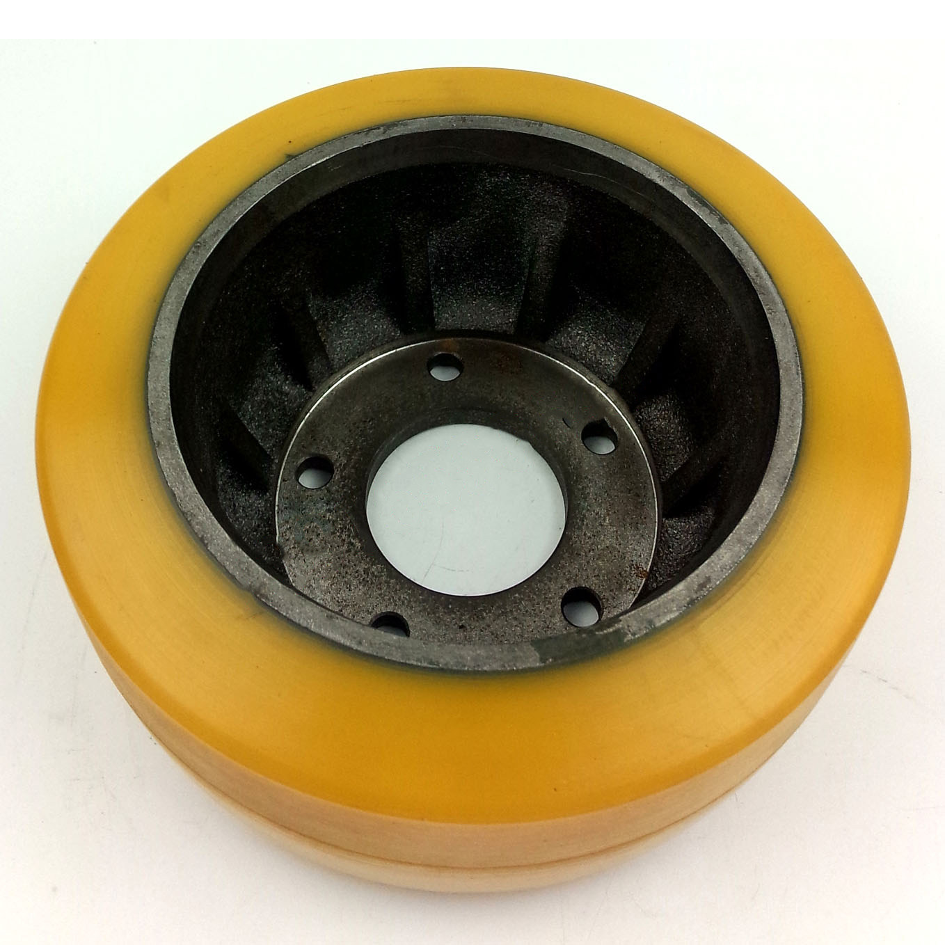 Electric pile high machine wheels move easy to pass BT electric carrying cart stacking high car driving wheels 215 * 75 90 Active wheels