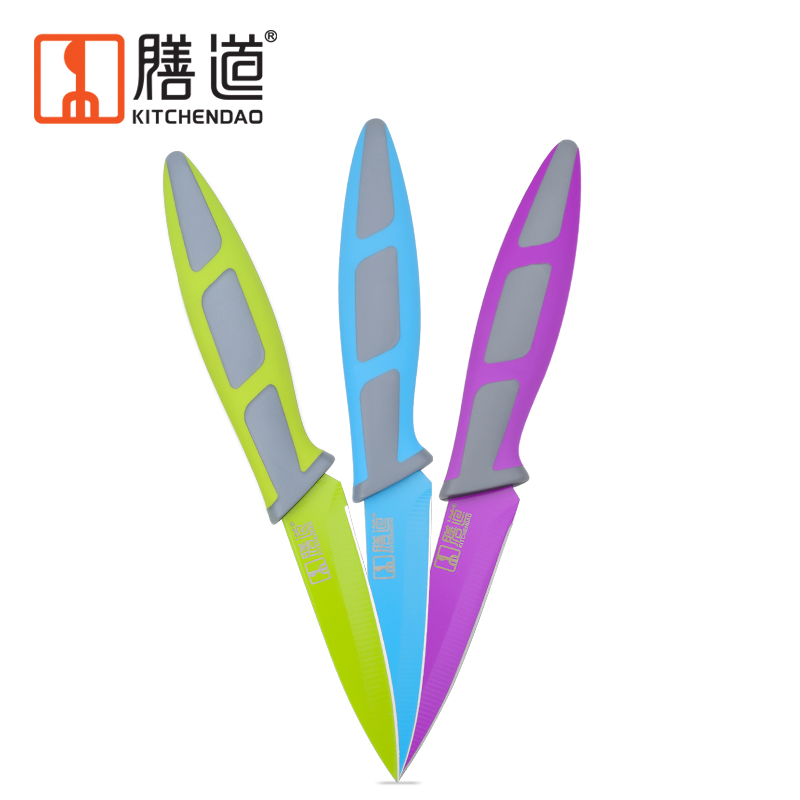 Board Candy Color Small Knife Color Stainless Steel Paring Knife Peeler Multifunctional Water Fruit Knife