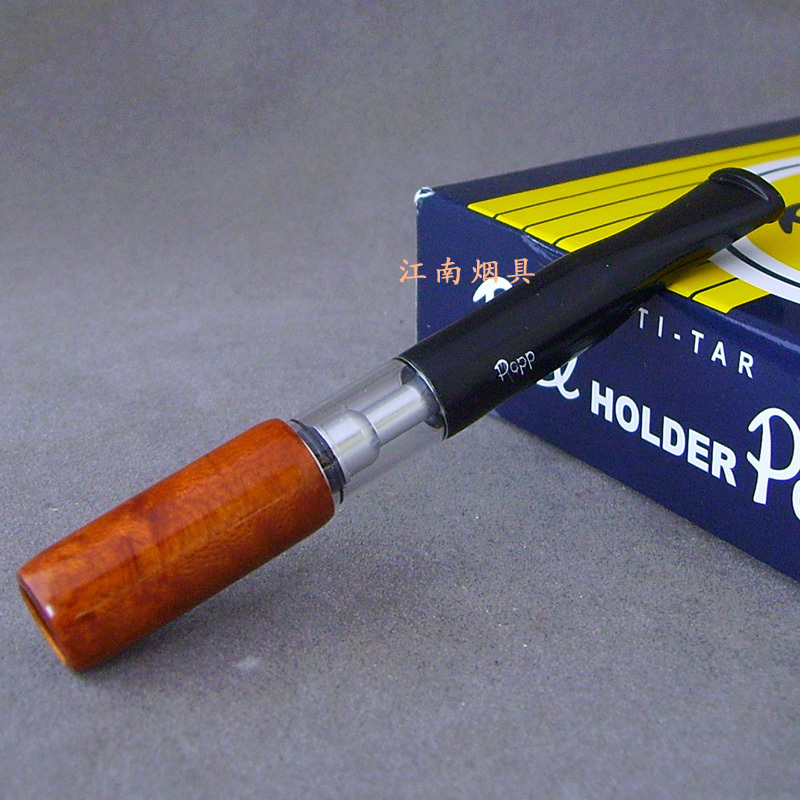 Jiangnan Smoke Line Bel Popp Biobao Stone Nangwood Cycle type filter cigarette holder washable P-BR 