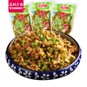 盈棚-四川老坛泡菜酸豆角350g*3袋