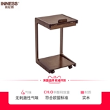 Несколько кофейных столиков на диване с твердым деревом могут переместить угол угла на несколько кроватей и столового журнального столика Мини -журнальный столик маленький столик для журнального столика