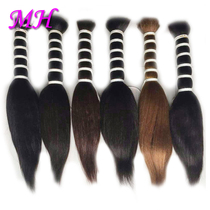 Bleached yak hair sour yak tail hair washed to straighten oxtail hair rhinoceros tail hair various hair products