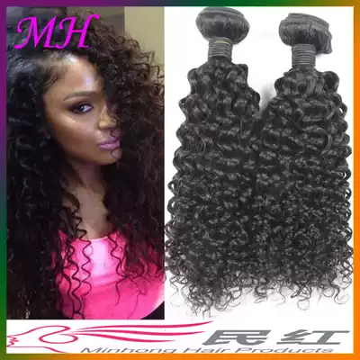 Factory Direct Peruvian Virgin Human Hair kinky curly Peru real Hair curtain