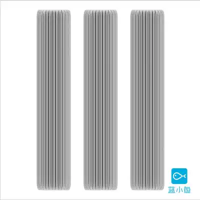 Rubber cotton mop head blue fish original 5 seconds speed soft sponge 33cm household plate replacement is not dirty hand wash