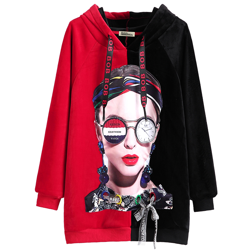 Sweatshirt femme - Ref 3217215 Image 5